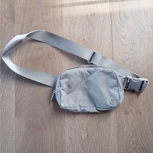 lululemon athletica Light Gray Belt Bag